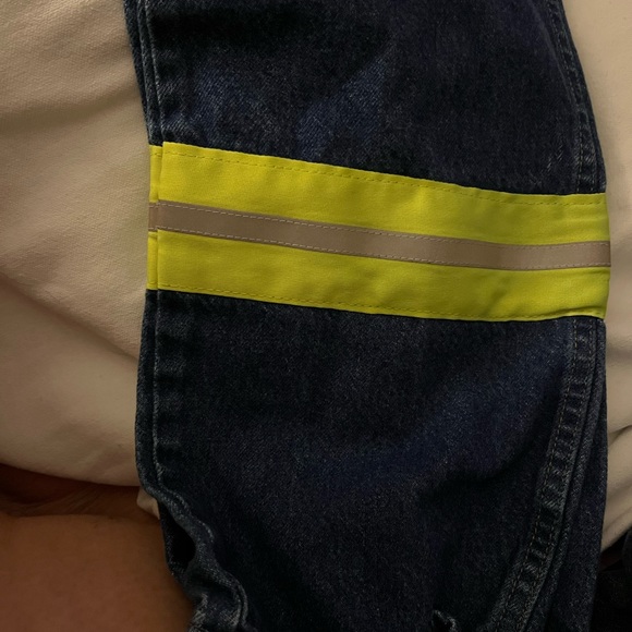 Used Unifirst Men’s Uniform Work Jeans 38x34 - Picture 2 of 6